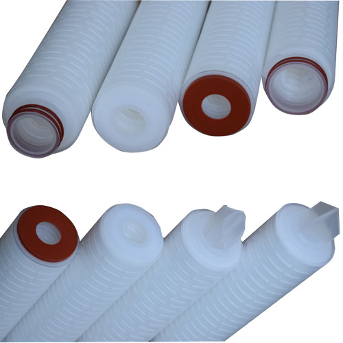 Pleated membrane filter cartridge