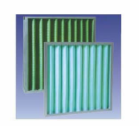 Pleated primary filtration in the air conditioner systems