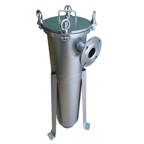 single bag filter housing